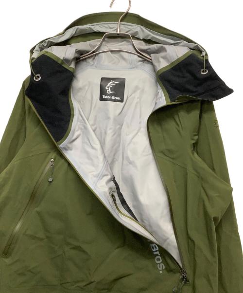 Teton Bros（ティートンブロス）Teton Bros (ティートンブロス) ツルギジャケット オリーブ サイズ:XLの古着・服飾アイテム