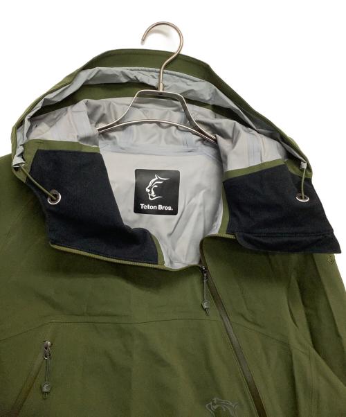 Teton Bros（ティートンブロス）Teton Bros (ティートンブロス) ツルギジャケット オリーブ サイズ:XLの古着・服飾アイテム