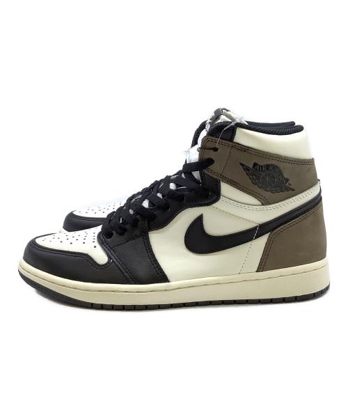 NIKE（ナイキ）NIKE (ナイキ) Jordan 1 High OG Sail ダークモカ×ブラック サイズ:27.5cmの古着・服飾アイテム