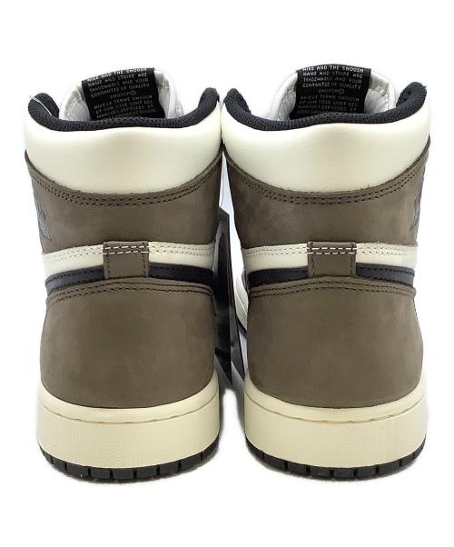 NIKE（ナイキ）NIKE (ナイキ) Jordan 1 High OG Sail ダークモカ×ブラック サイズ:27.5cmの古着・服飾アイテム