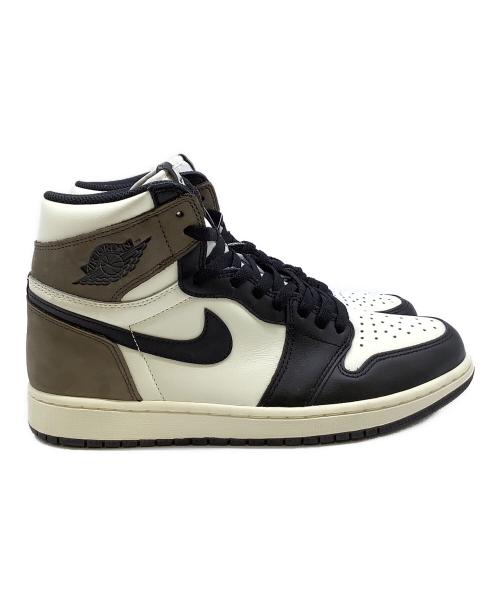 NIKE（ナイキ）NIKE (ナイキ) Jordan 1 High OG Sail ダークモカ×ブラック サイズ:27.5cmの古着・服飾アイテム
