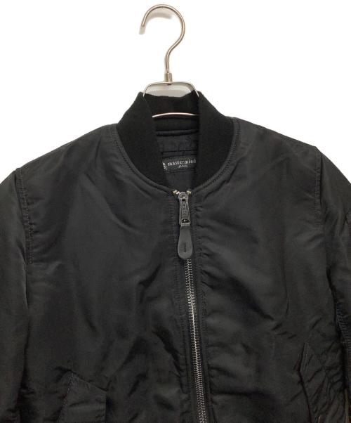 Mastermind JAPAN（マスターマインド ジャパン）Mastermind JAPAN (マスターマインド ジャパン) ALPHA (アルファ) MA-1ジャケット ブラック サイズ:Sの古着・服飾アイテム
