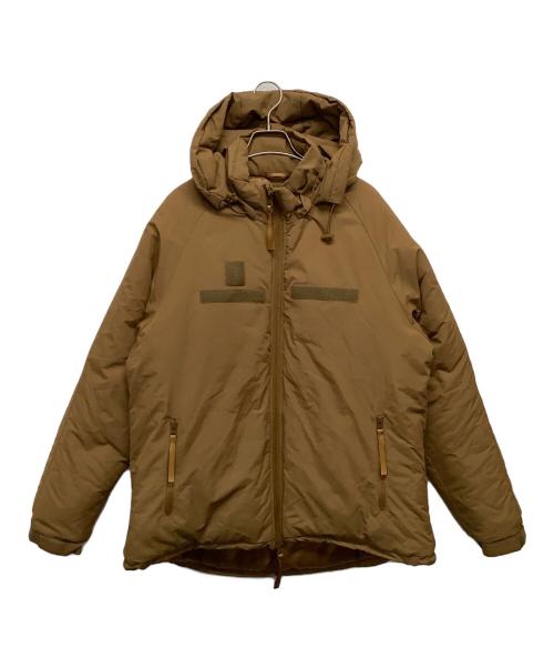 HOUSTON（ヒューストン）HOUSTON (ヒューストン) LEVEL7 JACKET ブラウン サイズ:Lの古着・服飾アイテム