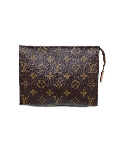 LOUIS VUITTON（ルイ ヴィトン）LOUIS VUITTON (ルイ ヴィトン) ポシェットトワレット19 モノグラム ブラウンの古着・服飾アイテム