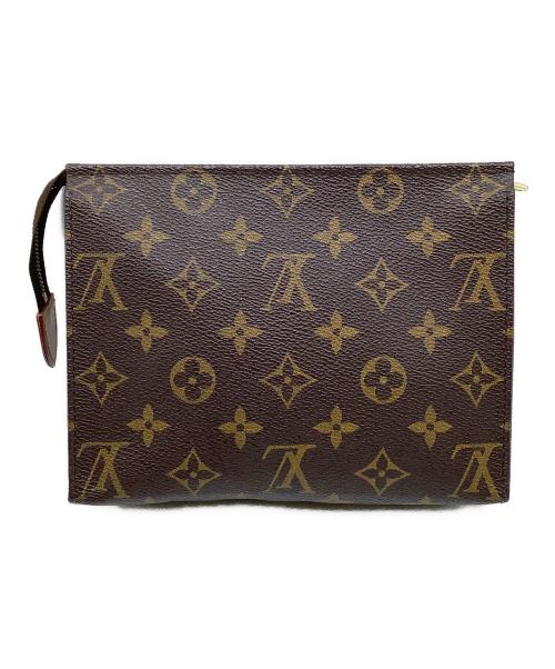 LOUIS VUITTON（ルイ ヴィトン）LOUIS VUITTON (ルイ ヴィトン) ポシェットトワレット19 モノグラム ブラウンの古着・服飾アイテム