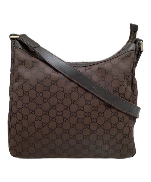 GUCCI（グッチ）GUCCI (グッチ) ショルダーバッグ　GUCCI ブラウンの古着・服飾アイテム