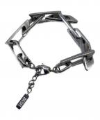 DIESELディーゼル）の古着「ブレスレット」｜シルバー