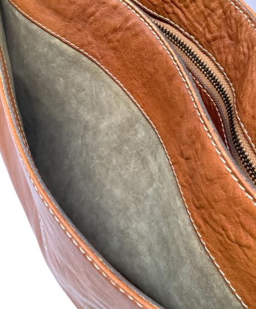 土屋鞄（ツチヤカバン）土屋鞄 (ツチヤカバン) レザーショルダーバッグ ブラウンの古着・服飾アイテム