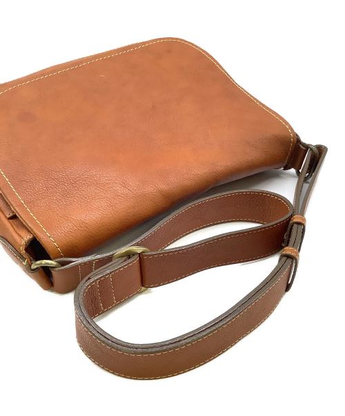 土屋鞄（ツチヤカバン）土屋鞄 (ツチヤカバン) レザーショルダーバッグ ブラウンの古着・服飾アイテム