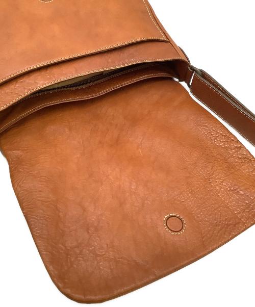 土屋鞄（ツチヤカバン）土屋鞄 (ツチヤカバン) レザーショルダーバッグ ブラウンの古着・服飾アイテム