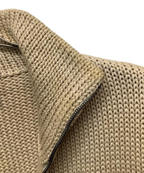 LOUIS VUITTON（ルイ ヴィトン）LOUIS VUITTON (ルイ ヴィトン) ドライバーズニット ベージュ サイズ:Mの古着・服飾アイテム