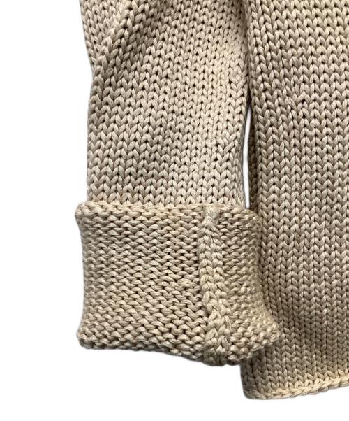 LOUIS VUITTON（ルイ ヴィトン）LOUIS VUITTON (ルイ ヴィトン) ドライバーズニット ベージュ サイズ:Mの古着・服飾アイテム