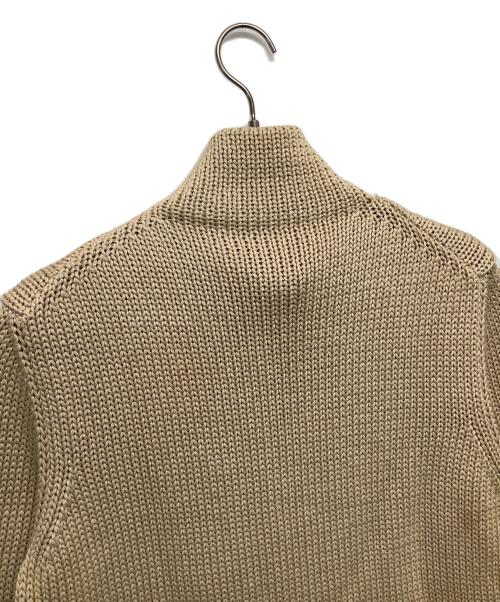 LOUIS VUITTON（ルイ ヴィトン）LOUIS VUITTON (ルイ ヴィトン) ドライバーズニット ベージュ サイズ:Mの古着・服飾アイテム