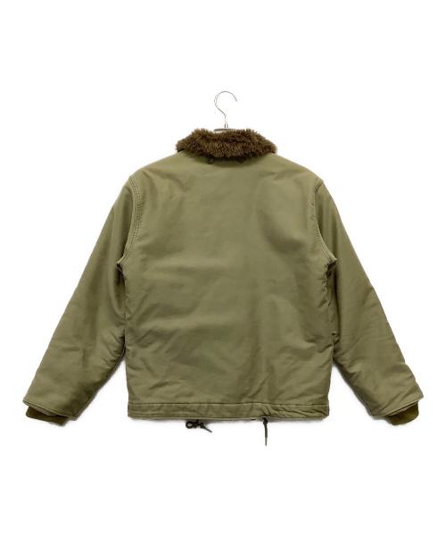 COULANGE MAYENNE（クランジェマイエンヌ）COULANGE MAYENNE (クランジェマイエンヌ) Ｎ-1デッキジャケット オリーブ サイズ:Sの古着・服飾アイテム