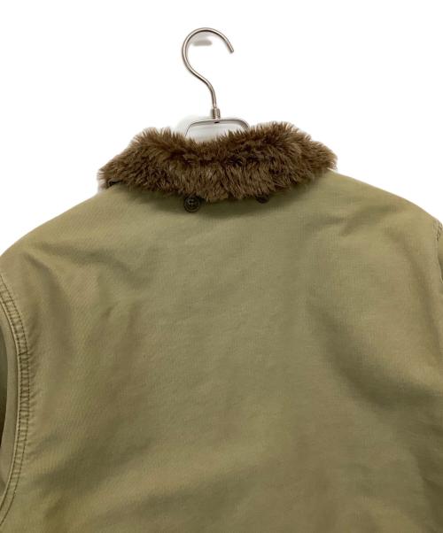 COULANGE MAYENNE（クランジェマイエンヌ）COULANGE MAYENNE (クランジェマイエンヌ) Ｎ-1デッキジャケット オリーブ サイズ:Sの古着・服飾アイテム