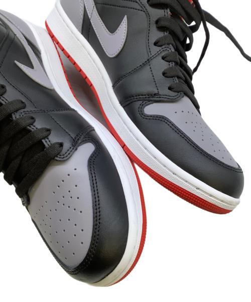 NIKE（ナイキ）NIKE (ナイキ) AIR JORDAN1 グレー×ブラック サイズ:28.5の古着・服飾アイテム