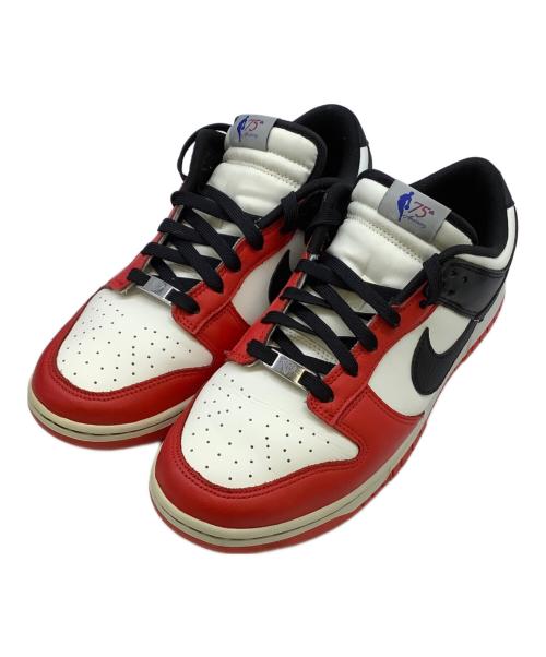 NIKE（ナイキ）NIKE (ナイキ) DUNK LOW レッド×ホワイト サイズ:28.5の古着・服飾アイテム