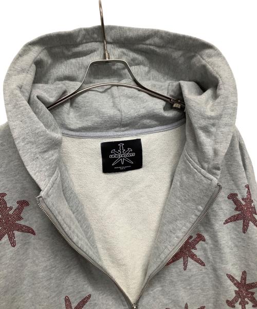 unknown（アンノーン）unknown (アンノーン) ジップパーカー グレー サイズ:XLの古着・服飾アイテム