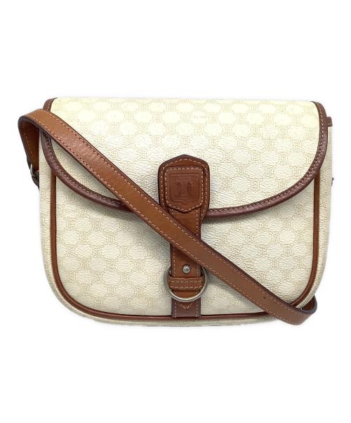 CELINE（セリーヌ）CELINE (セリーヌ) ショルダーバッグ アイボリーの古着・服飾アイテム