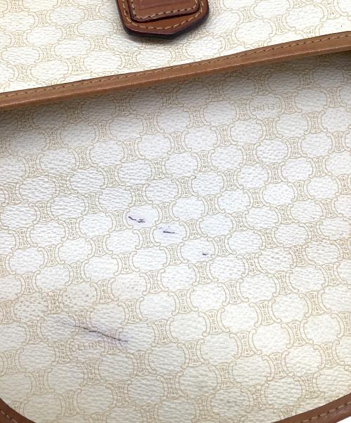 CELINE（セリーヌ）CELINE (セリーヌ) ショルダーバッグ アイボリーの古着・服飾アイテム