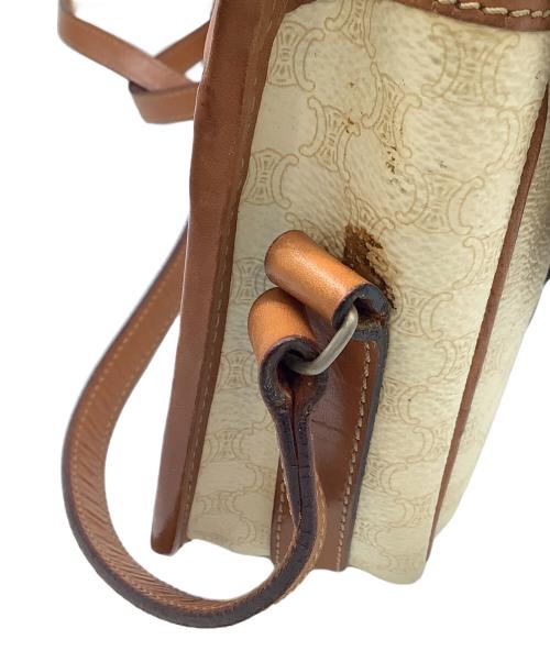 CELINE（セリーヌ）CELINE (セリーヌ) ショルダーバッグ アイボリーの古着・服飾アイテム