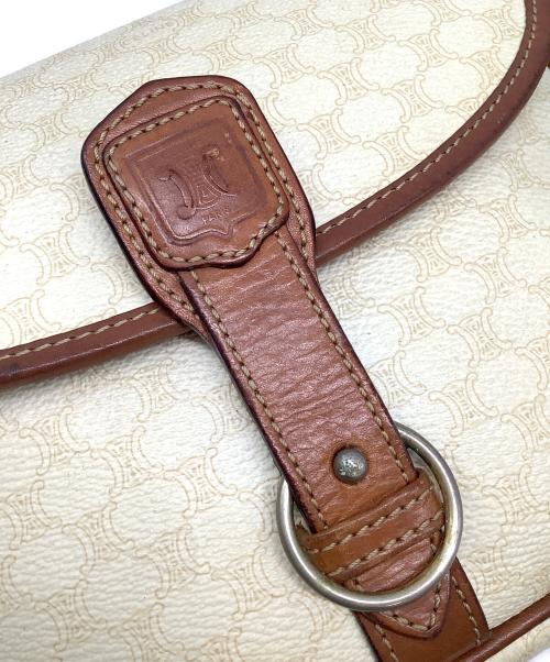CELINE（セリーヌ）CELINE (セリーヌ) ショルダーバッグ アイボリーの古着・服飾アイテム