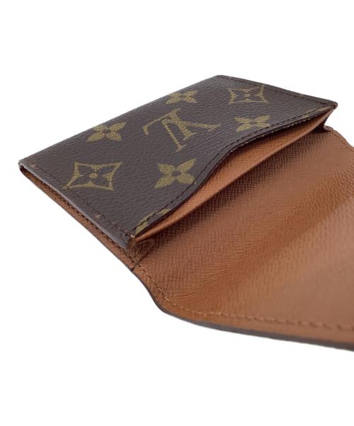 LOUIS VUITTON（ルイ ヴィトン）LOUIS VUITTON (ルイ ヴィトン) アンヴェロップ・カルト・ドゥ・ヴィジット ブラウンの古着・服飾アイテム