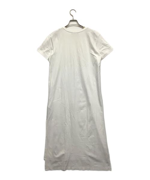 DIESEL（ディーゼル）DIESEL (ディーゼル) カットソーワンピース ホワイト サイズ:Sの古着・服飾アイテム