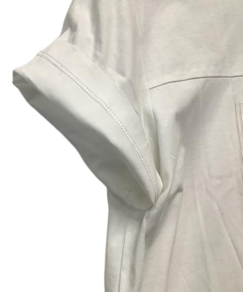 DIESEL（ディーゼル）DIESEL (ディーゼル) カットソーワンピース ホワイト サイズ:Sの古着・服飾アイテム