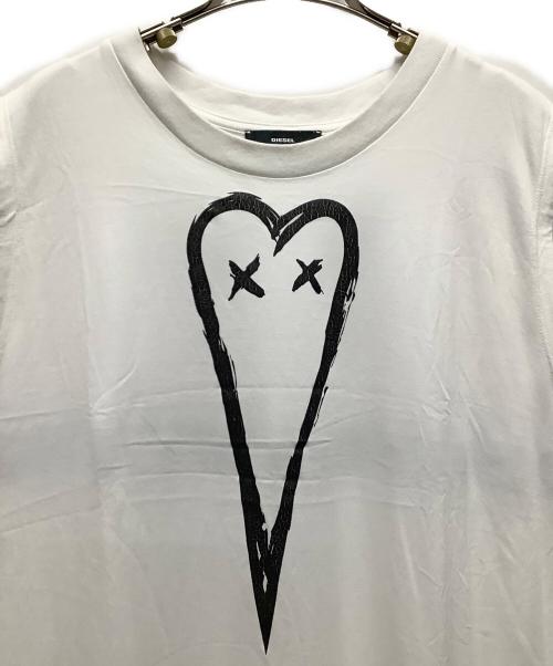 DIESEL（ディーゼル）DIESEL (ディーゼル) ノースリーブワンピース ホワイト サイズ:Sサイズの古着・服飾アイテム