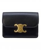 CELINEセリーヌ）の古着「カードホルダー」｜ブラック
