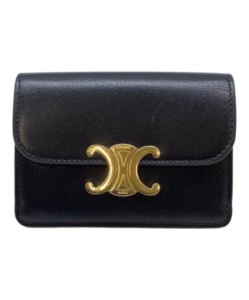 CELINE（セリーヌ）CELINE (セリーヌ) カードホルダー ブラックの古着・服飾アイテム