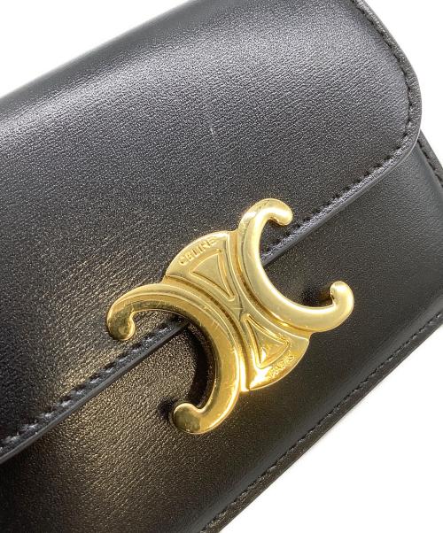 CELINE（セリーヌ）CELINE (セリーヌ) カードホルダー ブラックの古着・服飾アイテム