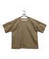 provoke（プロヴォーク）の古着「フェイクレザーＴシャツ」｜ベージュ