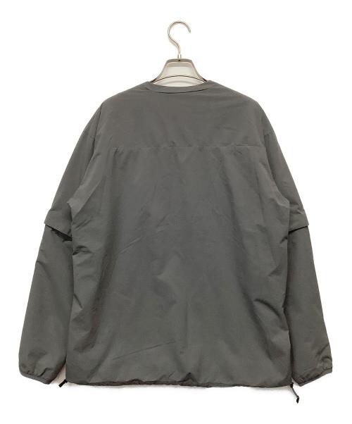 Snow peak（スノーピーク）Snow peak (スノーピーク) 長袖カットソー グレー サイズ:Mの古着・服飾アイテム