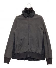sacai（サカイ）の古着「ジップアップジャケット」｜ブラウン×ブラック