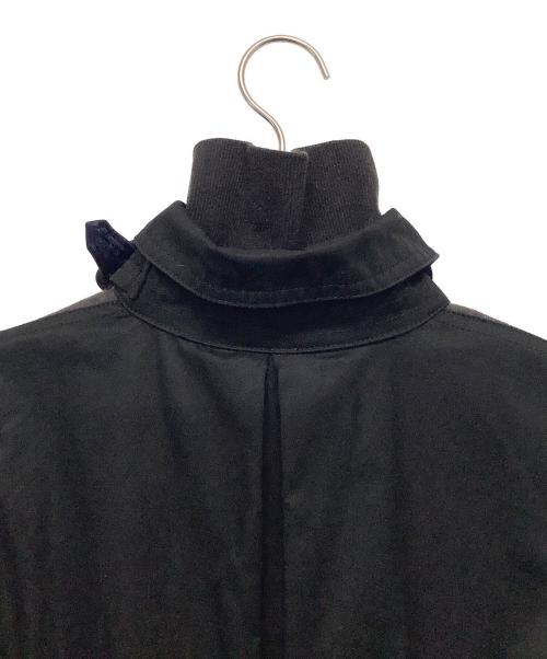 sacai（サカイ）sacai (サカイ) ジップアップジャケット ブラウン×ブラック サイズ:Sの古着・服飾アイテム