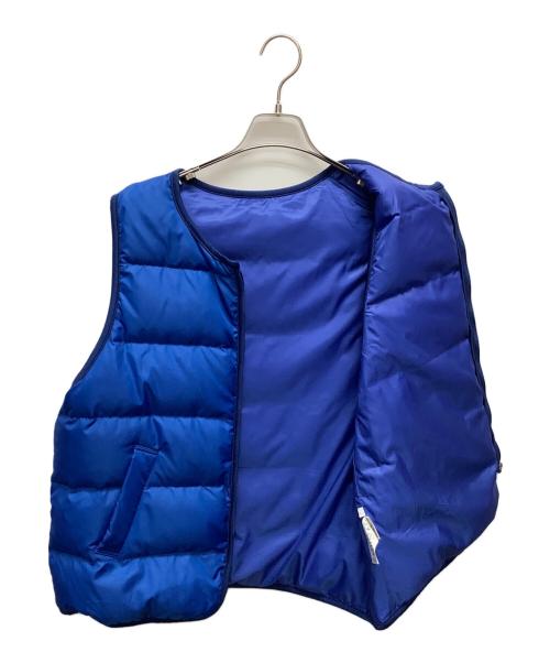 FRAMeWORK（フレームワーク）FRAMeWORK (フレームワーク) ダウンベスト付マウンテンパーカー ネイビー×ブルー サイズ:Fの古着・服飾アイテム