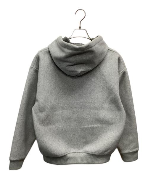 LACOSTE（ラコステ）LACOSTE (ラコステ) フランネルジップフーディー グレー サイズ:Sの古着・服飾アイテム