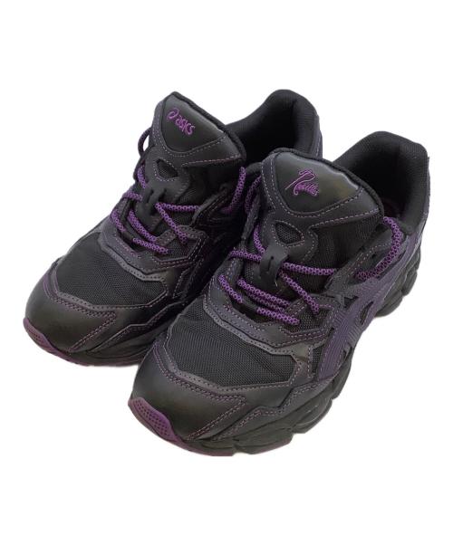 asics（アシックス）asics (アシックス) Needles (ニードルズ) GEL-NYC ブラック×パープル サイズ:26.5の古着・服飾アイテム