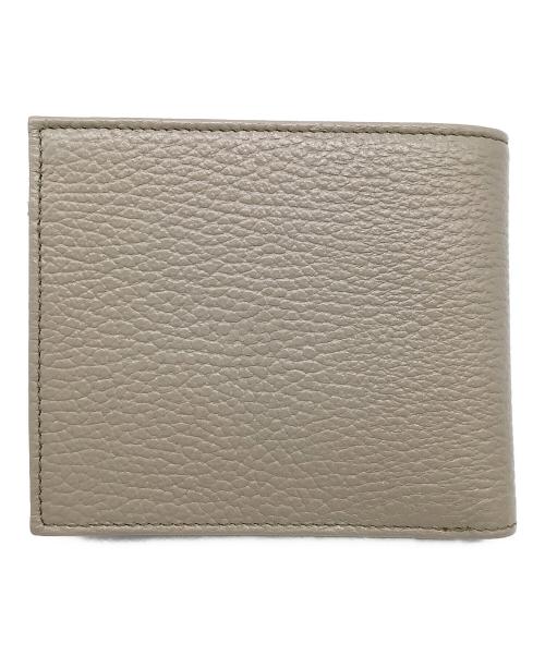 EMPORIO ARMANI（エンポリオアルマーニ）EMPORIO ARMANI (エンポリオアルマーニ) 2つ折り財布 ベージュの古着・服飾アイテム