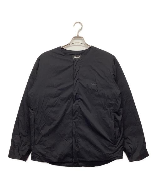 NANGA（ナンガ）NANGA (ナンガ) URBAN RESEARCH DOORS (アーバンリサーチドアーズ) 厚手カーディガン ブラック サイズ:Mの古着・服飾アイテム