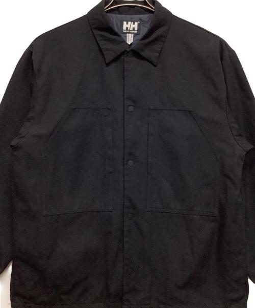 HELLY HANSEN（ヘリーハンセン）HELLY HANSEN (ヘリーハンセン) コーチジャケット ブラック サイズ:XLの古着・服飾アイテム