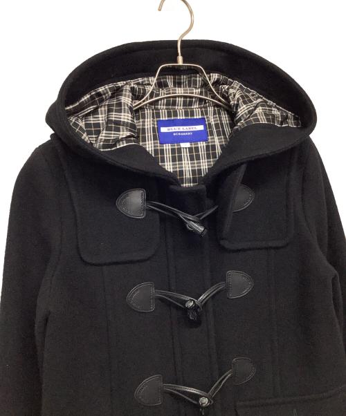 BURBERRY BLUE LABEL（バーバリー ブルー レーベル）BURBERRY BLUE LABEL (バーバリー ブルー レーベル) ダッフルコート ブラック サイズ:Mの古着・服飾アイテム