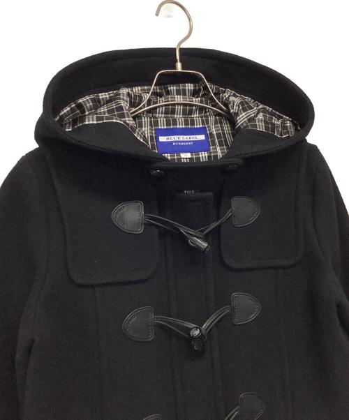 BURBERRY BLUE LABEL（バーバリー ブルー レーベル）BURBERRY BLUE LABEL (バーバリー ブルー レーベル) ダッフルコート ブラック サイズ:Mの古着・服飾アイテム