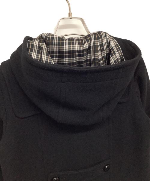 BURBERRY BLUE LABEL（バーバリー ブルー レーベル）BURBERRY BLUE LABEL (バーバリー ブルー レーベル) ダッフルコート ブラック サイズ:Mの古着・服飾アイテム