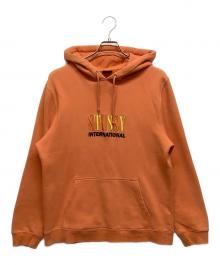 stussy（ステューシー）の古着「パーカー」｜オレンジ