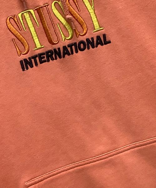 stussy（ステューシー）stussy (ステューシー) パーカー オレンジ サイズ:Lの古着・服飾アイテム