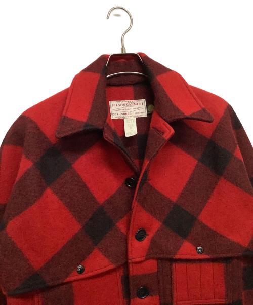 FILSON（フィルソン）FILSON (フィルソン) マッキーノジャケット レッド サイズ:38の古着・服飾アイテム