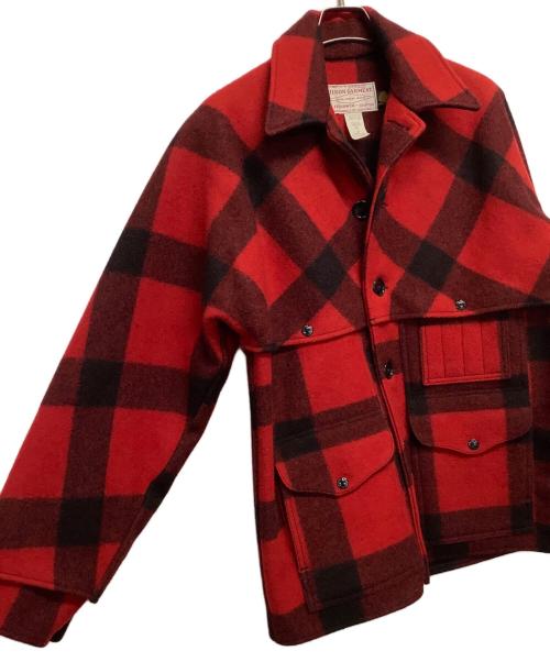 FILSON（フィルソン）FILSON (フィルソン) マッキーノジャケット レッド サイズ:38の古着・服飾アイテム